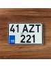 Tüvtürk Motorsiklet Plaka 